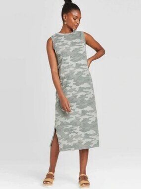 Universal Thread Camo Tank Top Dress